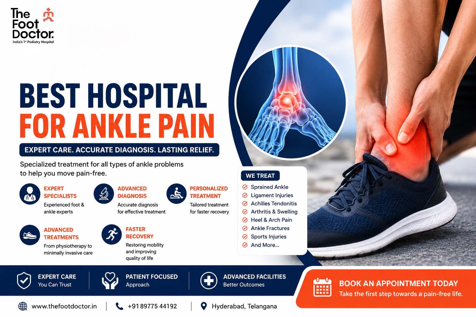 Best hospital for ankle pain