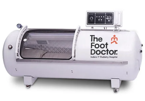 HBOT treatment for diabetic foot