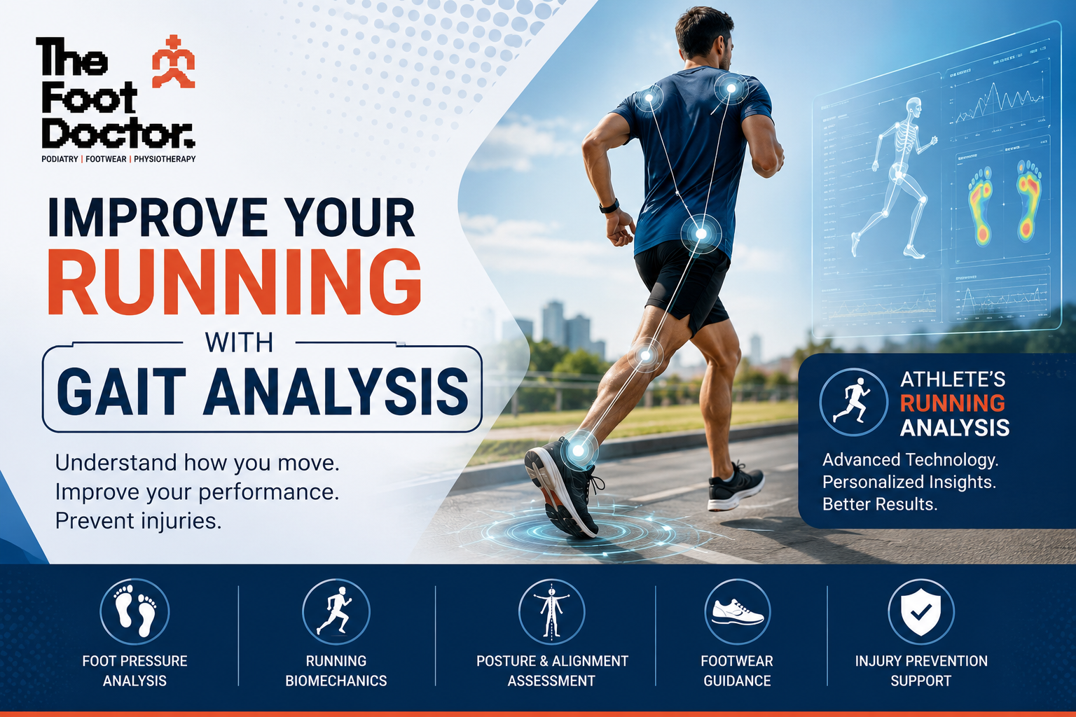 Gait analysis for runners in Hyderabad at The Foot Doctor